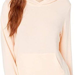 Hurley Pullover Hoodie Peach Micro-Fleece XL Women